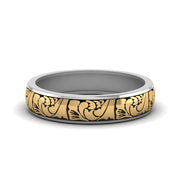black-enamel-vintage-looking-band-in-white-gold-FD908WB-NL-WG